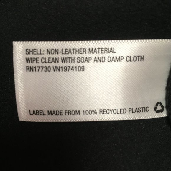 Wild Fable Long Sleeve Square Neck Faux Leather Black A Line Dress NWT Size S - Picture 6 of 7